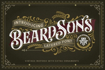 Beardsons Font - Elegant Blackletter Typeface for Bold Designs