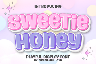 Sweetie Honey Font – Playful Display Typeface for Creative Designs